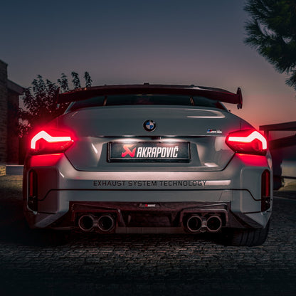 Akrapovič Slip-On Line (Titanium) passend für BMW M2 COUPÉ (G87) - OPF/GPF 2025