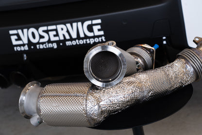 HJS EWG Downpipe mit ECE Freigabe passend für BMW M3 M4 F80 F82 F83 90812040