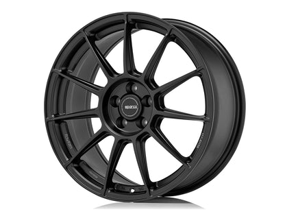 Sparco FF4 matt black 9,5x18 ET38 für Toyota GR Yaris