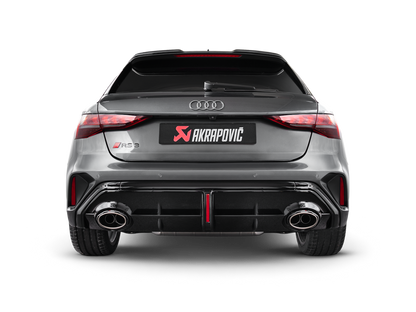 Akrapovič Slip-On Line (Titanium) passend für Audi RS3 (8Y) Sportback