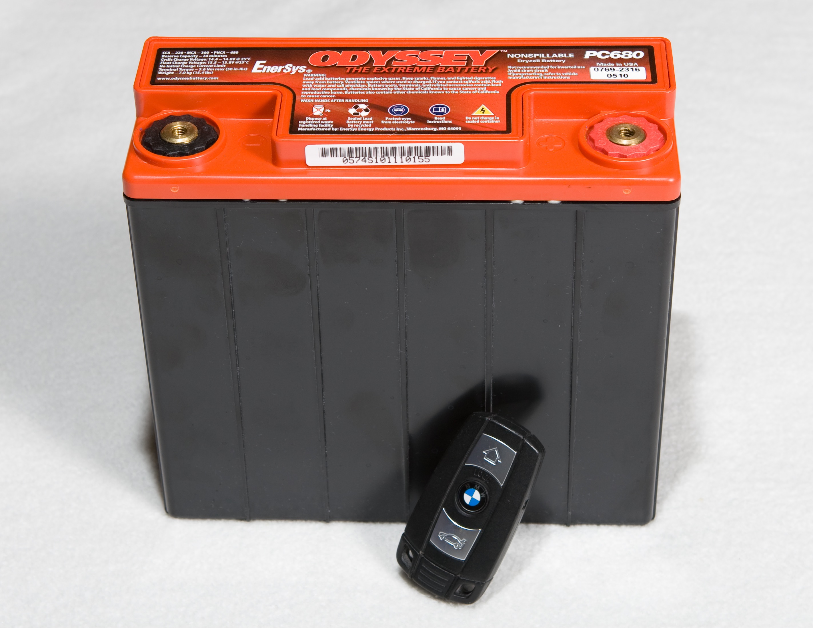 Racing Batterie - Odyssey PC 680 / USA 